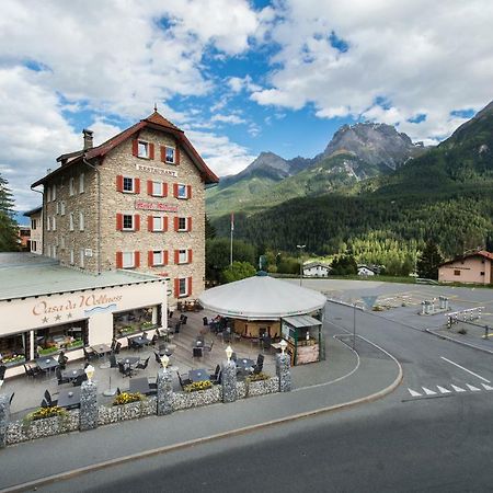 Hotel Bellaval Scuol Exteriér fotografie